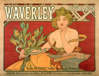 Waverley Döngüleri by Alphonse Mucha