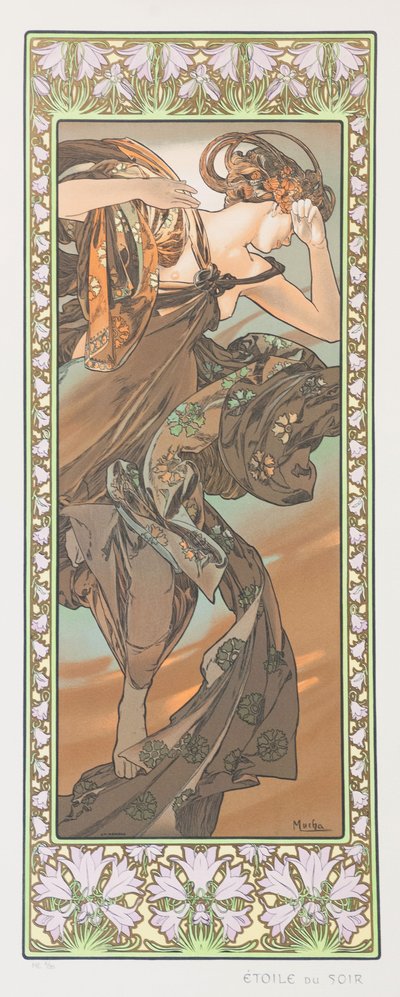 Akşam Yıldızı Akşam Yıldızı, 1902. by Alphonse Mucha