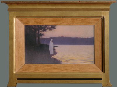 Suyun Sessizliği (tuval üzerine resim) by Alphonse Osbert