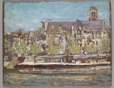 Saint Gervais, Paris (gemide petrol) by Alson Skinner Clark