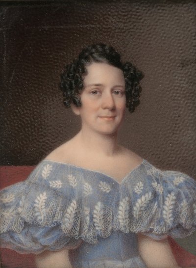 Bir Hanımefendinin Portresi, ca. 1835. by Alvan Clark