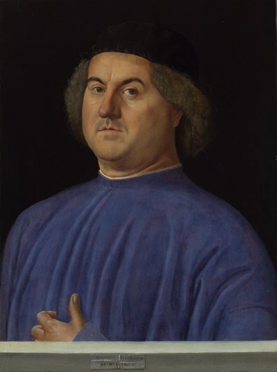Bir Adamın Portresi, 1497 by Alvise Vivarini