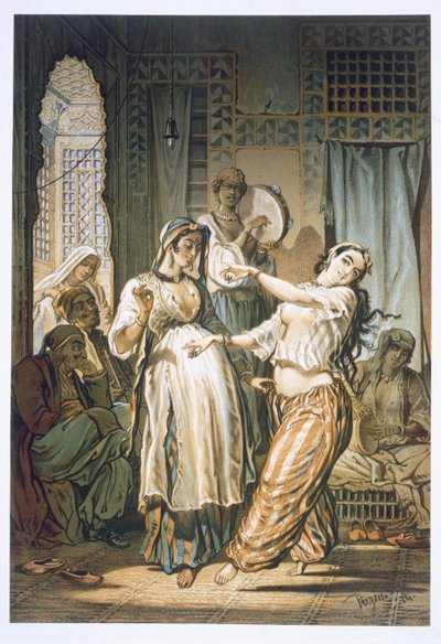 Mısırlı Dansöz, 'Kahire Hatırası'ndan by Amadeo Preziosi