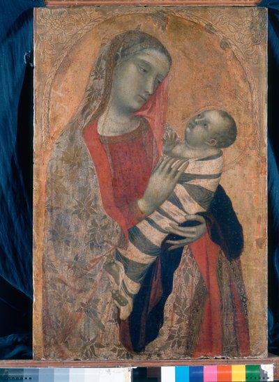 Madonna ve Çocuk, 1320-23 by Ambrogio Lorenzetti