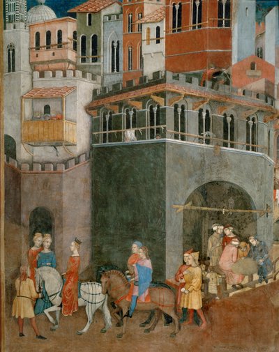  by Ambrogio Lorenzetti