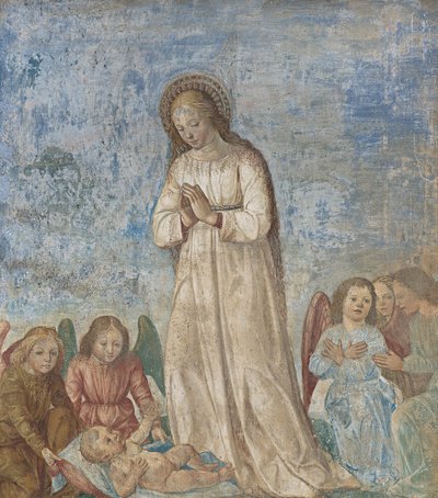 Bakire ve tapan melekler, 1500-22 by Ambrogio da Fossano