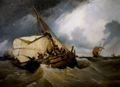 morina avcılığı by Ambroise-Louis Garneray