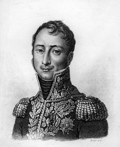 Auguste Jean Gabriel CAULAINCOURT (1777-1812) - “Fransızların zaferlerini ve fetihlerini izleyen Fransız generallerinin portreleri” içinde. 1818