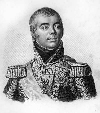 Jacques Alexandre Macdonald (1765-1840), Fransa Mareşali. "Fransızların zaferlerini ve fetihlerini izleyen Fransız generallerinin portreleri" içinde. 1818