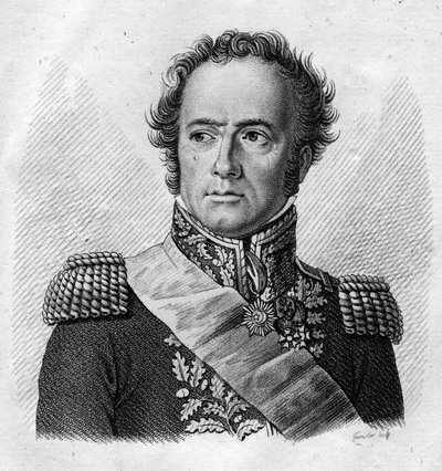 Maximilien Sébastien Foy.Fransız General ve politikacı (1775-1825) - in"Fransızların zaferlerini ve fetihlerini izleyen Fransız generallerinin portreleri"”. 1818