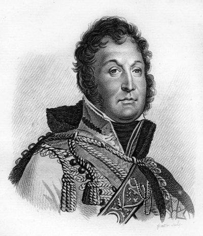 Louis Philippe I (1773-1850), Fransız Kralı olan Orléans Dükü, - “Fransızların zaferlerini ve fetihlerini izleyen Fransız generallerinin portreleri” nde. 1818