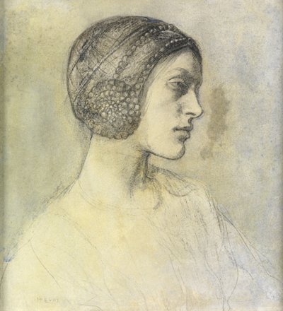 Anais, Beguin Giymek, 1822 dolayları by Ambrose McEvoy