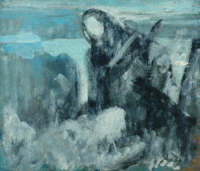 "Ağ tamircileri" için taslak, c.1911?12 by Ambrose McEvoy