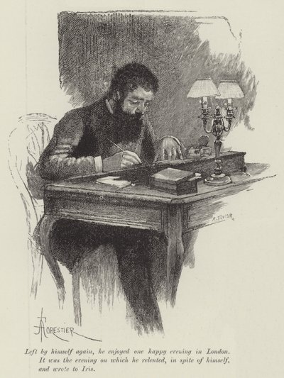 Kör Aşk, Wilkie Collins by Amedee Forestier