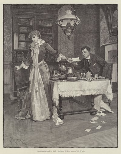 Kör Aşk, Wilkie Collins by Amedee Forestier