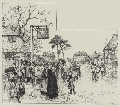 Eyre'nin Beraatı, Helen Mathers tarafından by Amedee Forestier