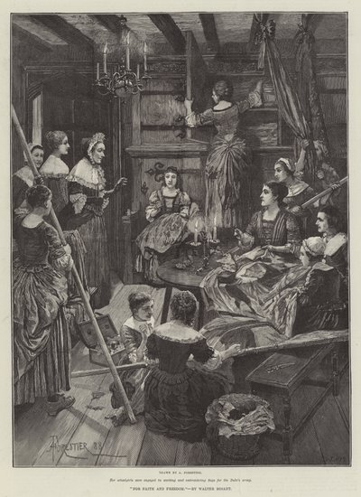 İnanç ve Özgürlük İçin, Walter Besant by Amedee Forestier