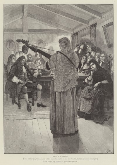 İnanç ve Özgürlük İçin, Walter Besant by Amedee Forestier