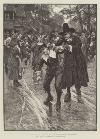İnanç ve Özgürlük İçin, Walter Besant by Amedee Forestier