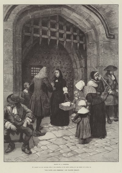 İnanç ve Özgürlük İçin, Walter Besant by Amedee Forestier