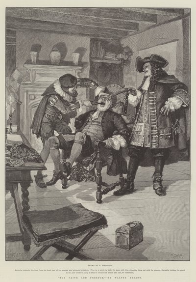 İnanç ve Özgürlük İçin, Walter Besant by Amedee Forestier