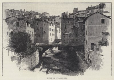 Eski Şehirde, San Remo by Amedee Forestier