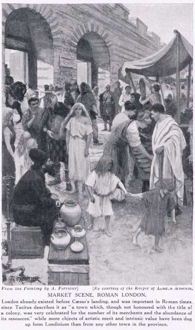 Roma pazar sahnesi, Londra, 