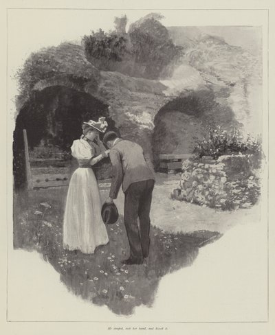 Beş Yıllık Buluşma, Walter Besant by Amedee Forestier