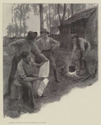Beş Yıllık Buluşma, Walter Besant by Amedee Forestier