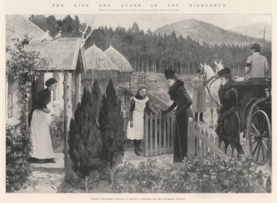 Yaylalarda Kral ve Kraliçe by Amedee Forestier