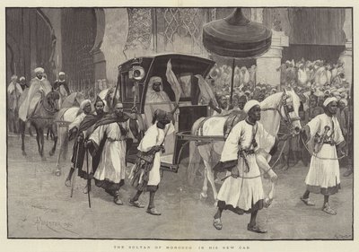 Fas Sultanı Yeni Kabininde by Amedee Forestier