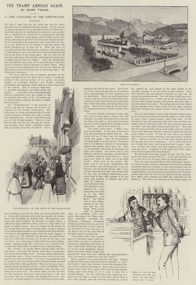 Yurtdışındaki Serseri, Mark Twain tarafından by Amedee Forestier