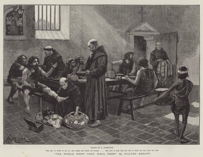 Sonra Dünya Çok İyi Gitti, Walter Besant by Amedee Forestier