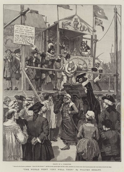 Sonra Dünya Çok İyi Gitti, Walter Besant by Amedee Forestier