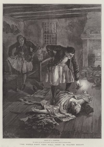 Sonra Dünya Çok İyi Gitti, Walter Besant by Amedee Forestier