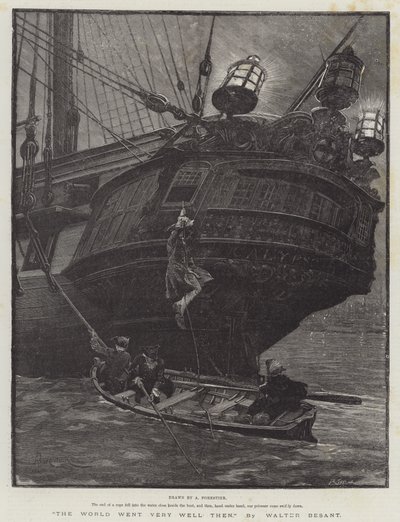 Sonra Dünya Çok İyi Gitti, Walter Besant by Amedee Forestier