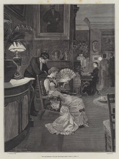Evlendiler, Walter Besant ve James Rice by Amedee Forestier