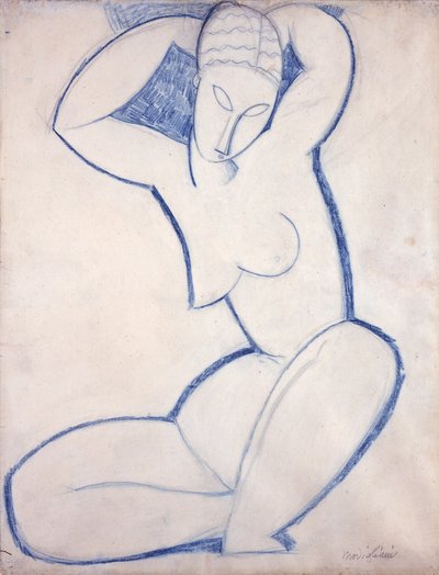 Karyatid by Amedeo Modigliani