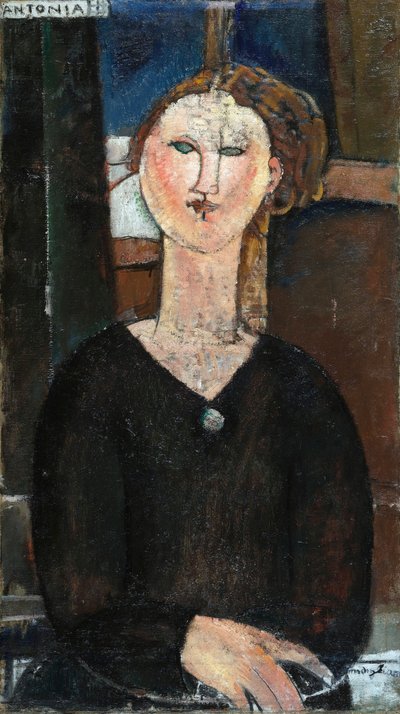 Antonia, c. 1915 by Amedeo Modigliani