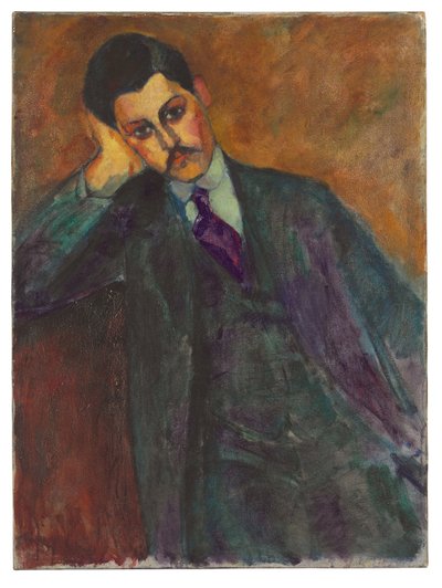 Jean Alexandre, 1909 by Amedeo Modigliani