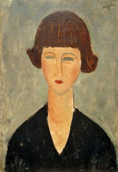 genç esmer by Amedeo Modigliani