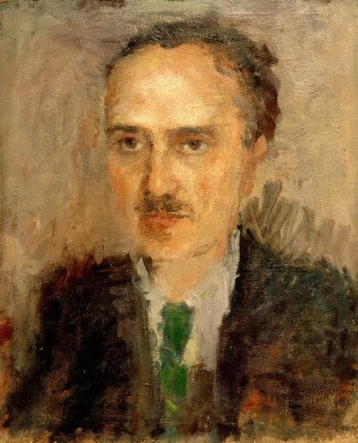 bıyıklı adam by Amedeo Modigliani