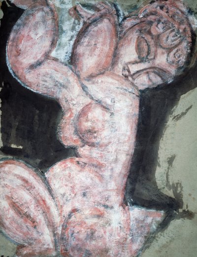 çıplak karyatid by Amedeo Modigliani