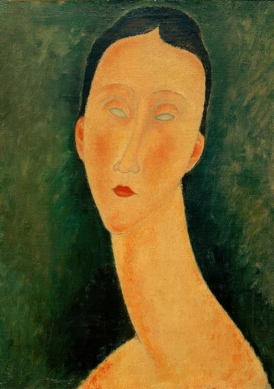 Bir Kadının Portresi (Lunia) by Amedeo Modigliani