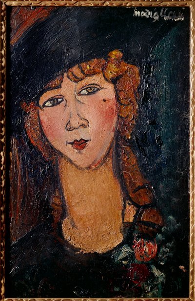 Lolotte Portresi, Amedeo Modigliani (1884-1920) 1917 Sun. 0,35x0,55 m Paris, musee ulusal d