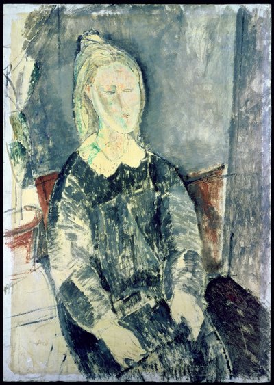 Bilinmeyen resim by Amedeo Modigliani