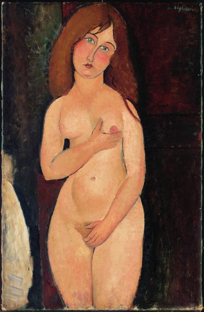 Venüs veya Ayakta Çıplak veya Çıplak Medici; Venüs by Amedeo Modigliani