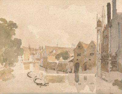 Kamerada . . . John's College, Cambridge'in arkası by Amelia Long
