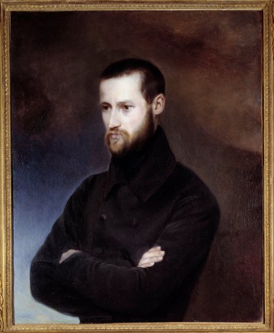 Louis Auguste (Louis-Auguste) Blanqui (1805-1881), politikacı portresi. Amélie Suzanne Serre