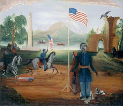 Özgürlük Alegorisi by American 19th Century